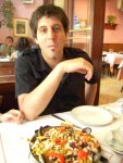 Paella Essen mit Gabriel