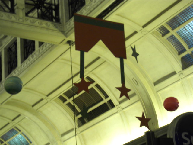 Weihnachtsdeko im Retiro