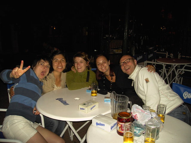 Abschiedsessen am Plaza Dorrego