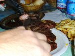 wie war das? Fleisch?